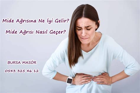 Mide Ağrısı Nasıl Geçer